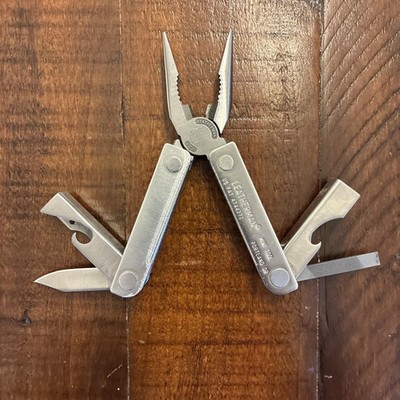 Vintage Leatherman Mini Tool Made In USA Near Mint  Dania Toshiba  - 07/99 RARE