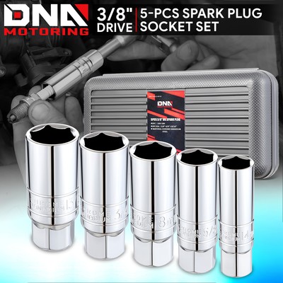 Spark Plug Socket Set, 3/8 In. Drive [SAE/Metric 5-Piece - Foto 2
