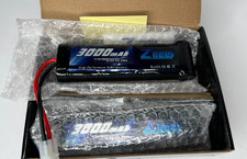 2x Zeee 8.4V 3000mAh Ni-MH Battery High Power Tamiya Plug for RC Car Boat Tank