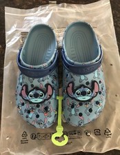 New Disney Stitch Clogs/Crocs Size M9/W11