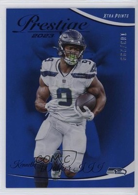 2023 Panini Prestige Xtra Points Premium Blue /299 Kenneth Walker III #267 9s2