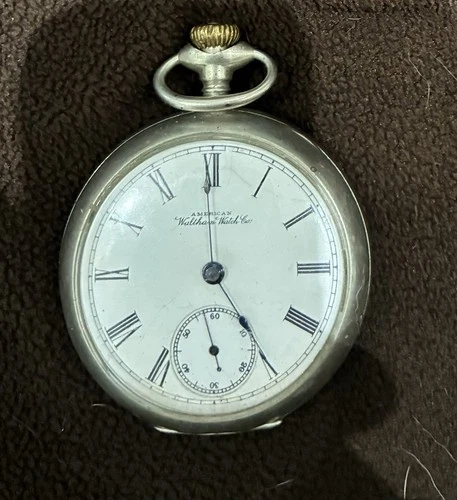 ANTIQUE AMERICAN WALTHAM WATCH COMPANY POCKET WATCH Circa 1850