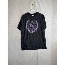 Vintage Jerzees Las Vegas Playing Cards Graphic T-Shirt Black XXL Made in USA