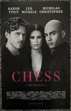 Chess - Tviet Michele Christopher ABBA - Broadway Window Card