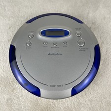 Audiophase CD-315 Portable CD Compact Disc Player Blue Tested 