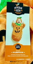 Infant Pumpkin Bunting Halloween Costume Hyde and Eek Size 0-6 Months Polyester