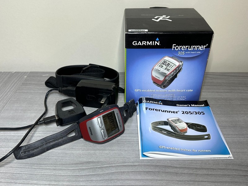 Garmin Forerunner 305 GPS Watch Pre-Owned