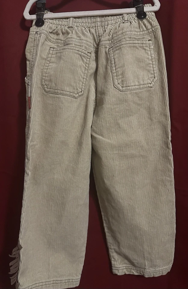 Pantalones occidentales Le Top de pana tostada para niños pequeños talla 4T vaquero rodeo Foto 2 de 4