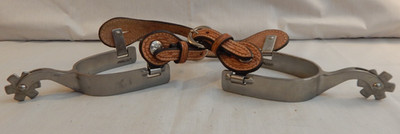 MetaLab Partrade - Harris Leather Straps - Western Cowboy Spurs - 74