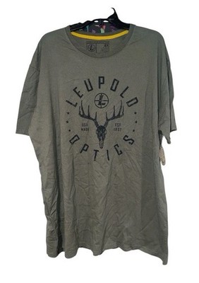 Leopoldo Optics Official Gear Men s 2XL T-shirt Green