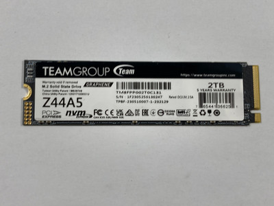 TEAMGROUP Z44A5 2TB M.2 NVMe Internal SSD 4711430800103| eBay