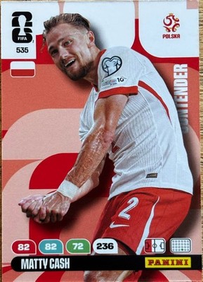 Panini FIFA ADRENALYN XL Club World Cup 2026 NR. 535 Matty Cash CONTENDER