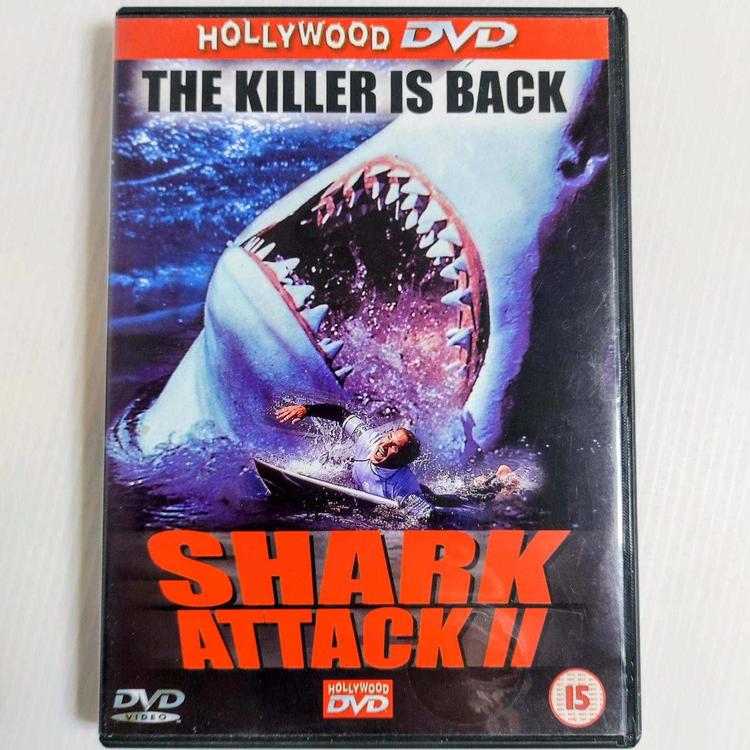Shark Attack II DVD 2002 Thorsten Kaye, David Worth, Action Thriller Film