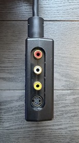 Sega Dreamcast VGA Box Adapter HKT-8100 Official Japan Tested Working S Video