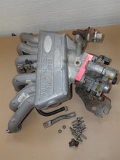 Upper Intake Manifold Assembly With Throttle Body Tbi Ford 4.9l 300 Engine 136k Upper Intake Manifold Assembly With Throttle Body Tbi Ford 4.9l 300 Engine 136k