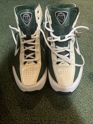 White and Gen Nike Air Shox