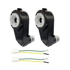 2PCS 24V RS555 35000RPM High-Speed Steel Gears Motor Gearbox for Power Wheels Ki