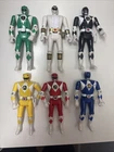 Vintage Bandai 1993 Mighty Morphin Power Rangers Flip Head Figures Lot of 6
