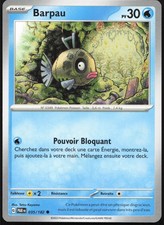Carte Pokémon Barpau 035/182   Faille Paradoxe Français