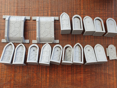 CMON Massive Darkness - DOORS & BRIDGES  Expansion - Ohne Außenkarton -