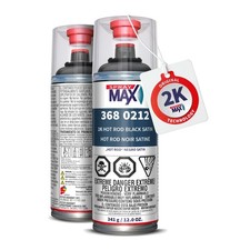 Automotive Satin Black Paint - Chemical Weather Resistant Automotive Satin Black Paint - Chemical Weather Resistant