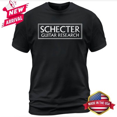 Schecter Guitar Research Logo T-Shirt Gifts - USA Sizes S-5XL