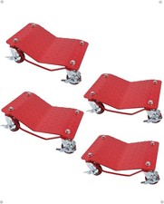Car Dolly Set of4, 6000LBS Capacity Wheel Dolly,Heavy Duty Tire Cart Moving Cars