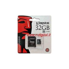KINGSTON MICRO SD 32GB CLASS 4 TRANSFLASH MEMORY CARD