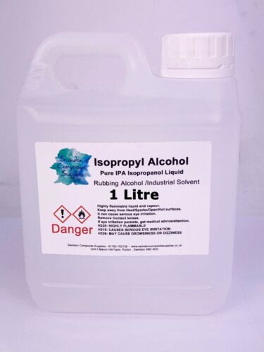 Isopropyl Alcohol IPA 99.9% Cleaning -Rubbing Alcohol- Propan-2-ol - Picture 3 of 10