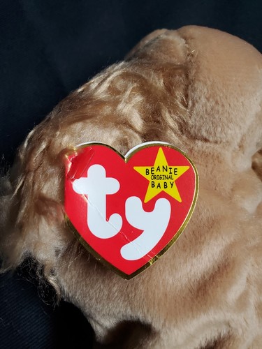 Ty Beanie Babies Spunky The Cocker Spaniel Dog DOB Jan. 14, 1997 - Picture 4 of 8