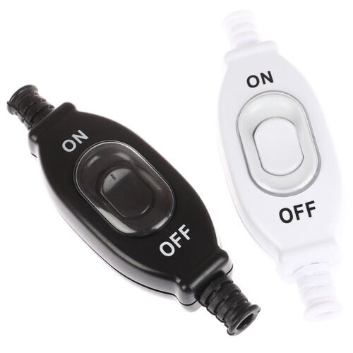 3A 250V waterproof in line switch cord switch round wire Silver contact double - Bild 5 von 17