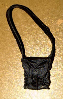 2008 Hasbro GI Joe 25th Anniversary SNAKE EYES V42 Satchel Only