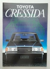 Toyota Cressida Brochure C.1983 - Saloon Estate Toyota Cressida Brochure C.1983 - Saloon Estate