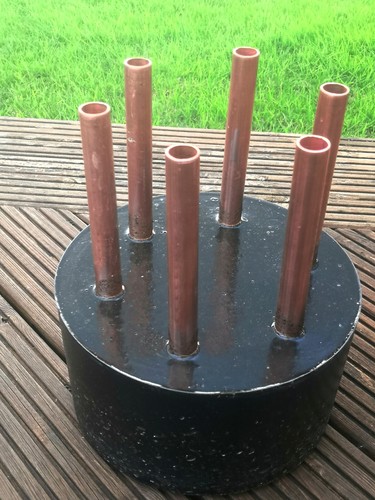 Heavy Duty Orgonite Cloudbuster; 6 Pipes & weighing over 15kg (EMF, Chemtrail)