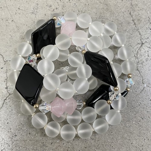 Vintage Art Deco Style Frosted Glass 