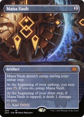 MTG Magic the Gathering Mana Vault (394/686) Double Masters 2022 NM