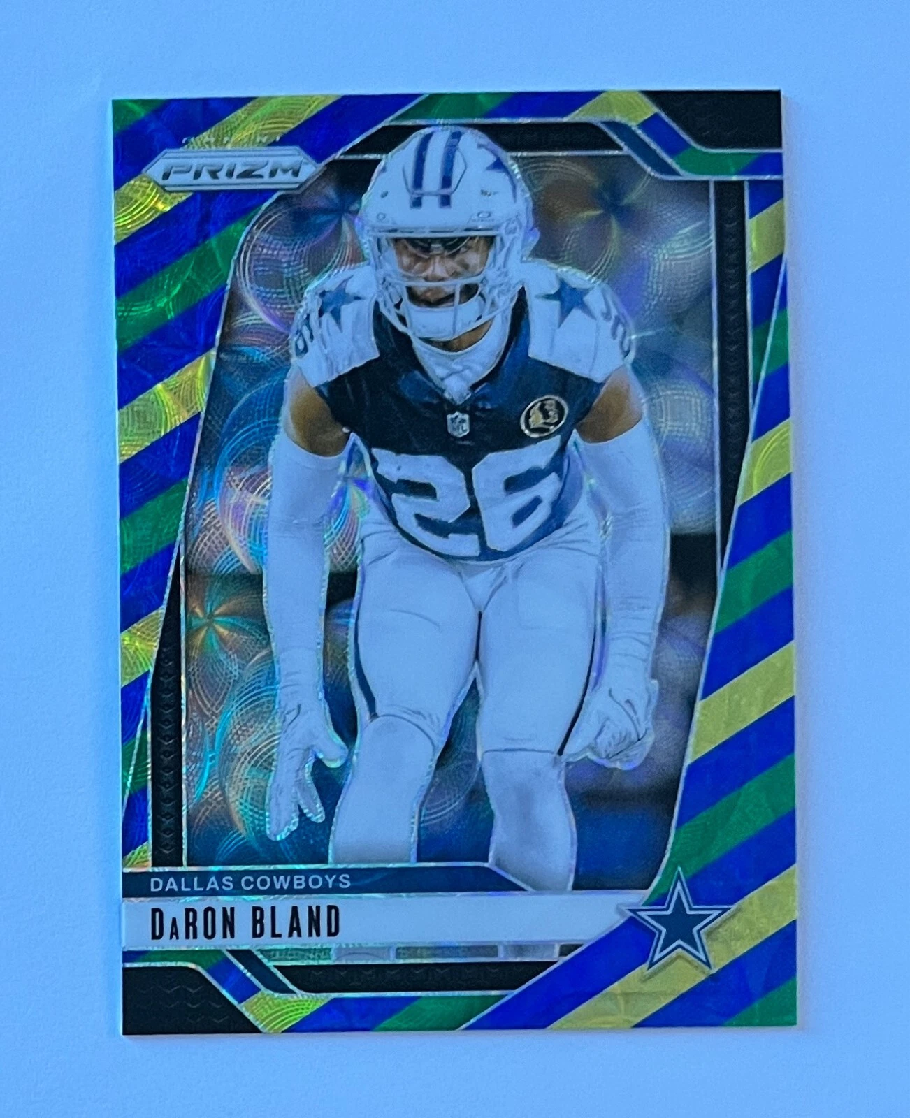 Daron Bland 2024 Panini Prizm Choice Blue Yellow Green Scope SP Cowboys