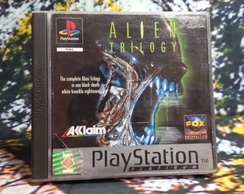 Alien Trilogy (Platinum) - ps1, Sony Playstation 1 PAL, CIB, TRÈS BON ÉTAT, testé - Photo 1/4