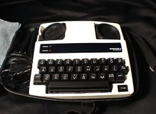 Minicom II TTY TDD Ultratec 1983 - Case & Power Adapter - Not Working/For Parts