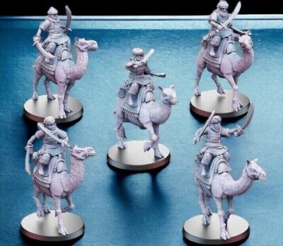 Araby / Easterling Camel Rider Dual Wield 28mm LoTR MESBG Wargames & Collectors