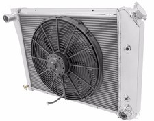65 -67 Buick Skylarkspecialgssportwagon 4 Row Dr Radiator With 16 Inch Fan 65 -67 Buick Skylarkspecialgssportwagon 4 Row Dr Radiator With 16 Inch Fan
