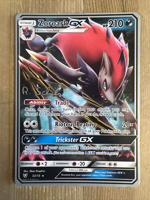 Zoroark GX - 53/73 - Promo - World Championships 2018 NM POKEMON