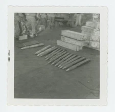 Vintage Photo Historic Military 90 M.M. Live Ammo Overseas Army Germany 1963