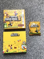 New Super Mario Bros 2 Nintendo 3DS game First Print with Preorder Bonuses