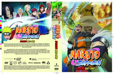 NARUTO SHIPPUDEN COMPLETE SEASON 1-21 - 76 DVD SET - EPISODES 1-500 SEALED  ANIME