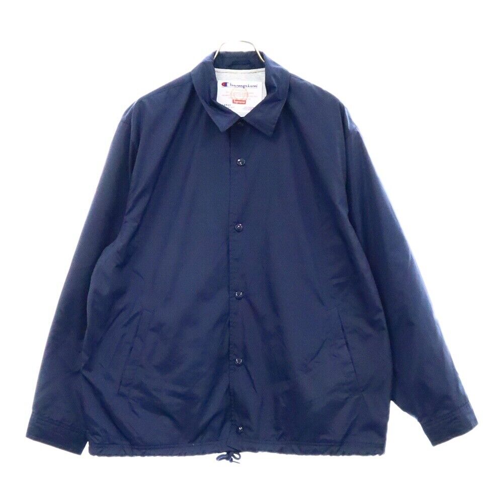 SUPREME Supreme 24SS Champion Coaches Jacket Navy | eBay SUPREME Supreme 24SS Champion Coaches Jacket Navy | eBay