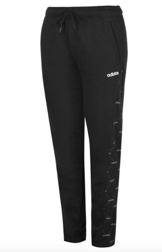 Adidas Donna Pantaloni Della Tuta Jogging Nero Bianco TAGLIA XS O S NUOVO  Con | eBay