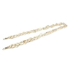 47.24"/120cm DIY Acrylic Resin Replacement Chain Purse Shoulder Strap with Bu...