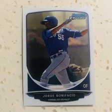Jorge Bonifacio 2013 Bowman Chrome Prospects #BCP77 - Royals Phillies