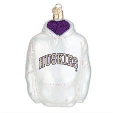 Old World Christmas Blown Glass Ornament, Washington Huskies Hoodie